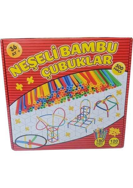 Eğlenceli Bambu Çubuklar 300 Parça modelleri