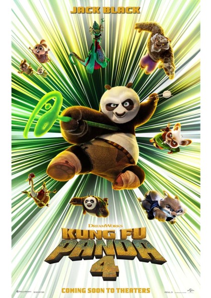 Kung Fu Panda 4 (2024) 0007 ( Folyo ) - Afiş - POSTER-4248 ( 70 cm x 100 cm )