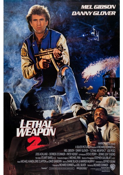Lethal Weapon 2 (1989) ( Folyo ) - Afiş - POSTER-4320 ( 70 cm x 100 cm )