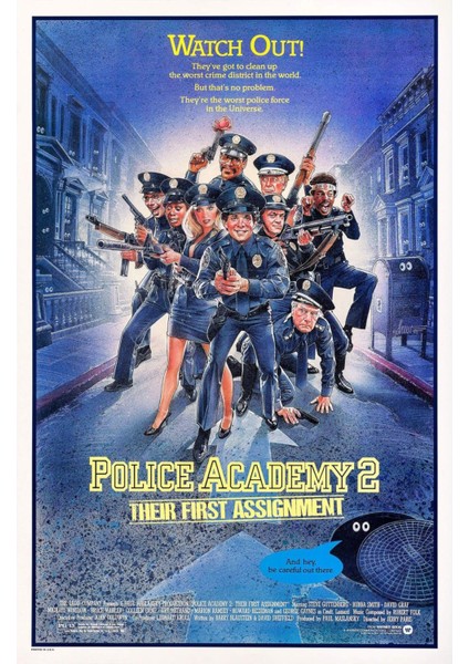 Police Academy 2 (1985) ( Folyo ) - Afiş - POSTER-5147 ( 70 cm x 100 cm )
