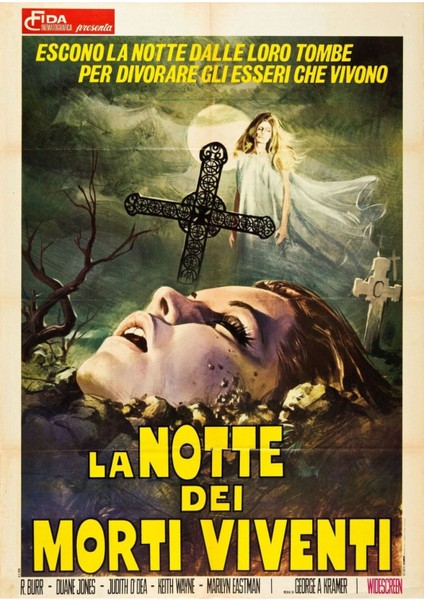 Night Of The Living Dead (1968) 1 ( Folyo ) - Afiş - POSTER-4820 ( 70 cm x 100 cm )