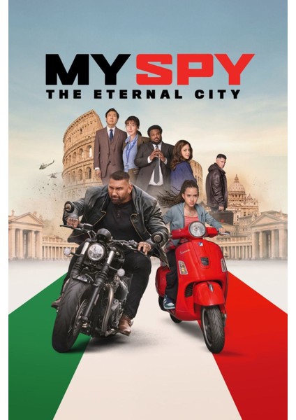 My Spy The Eternal City (2024) 0001 ( Folyo ) - Afiş - POSTER-4787 ( 70 cm x 100 cm )
