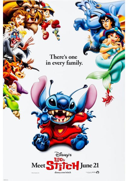 Lilo & Stitch (2002) ( Folyo ) - Afiş - POSTER-4334 ( 70 cm x 100 cm )