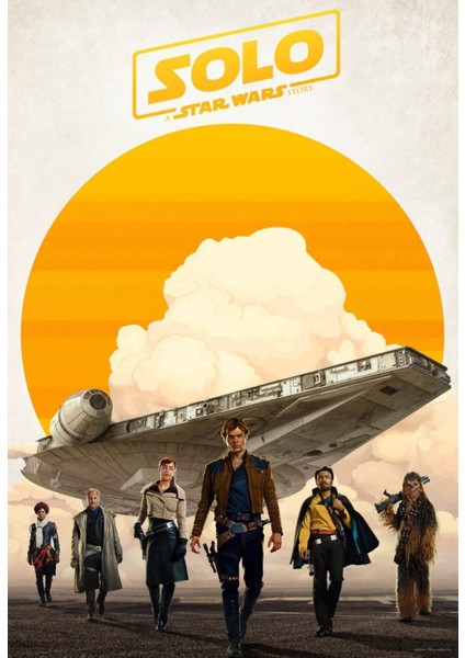 Solo A Star Wars Story (2018) 3 Afiş - Poster ( Folyo ) - Afiş - POSTER-5813 ( 70 cm x 100 cm )