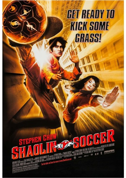Shaolin Soccer (2001) Afiş - Poster ( Folyo ) - Afiş - POSTER-5700 ( 70 cm x 100 cm )