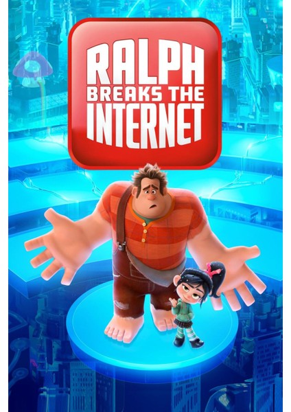 Ralph Breaks The Internet (2018) Afiş - Poster ( Folyo ) - Afiş - POSTER-5278 ( 70 cm x 100 cm )