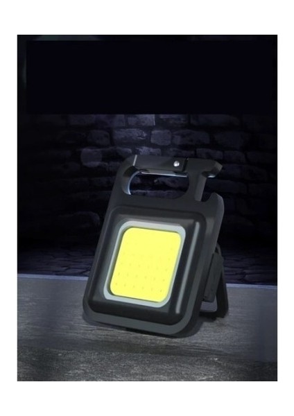 30 Ledli Mıknatıslı Mini Anahtarlık Flash Kamp Lambası