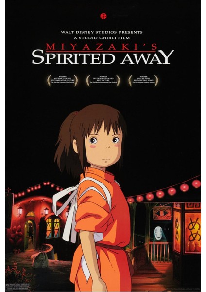 Spirited Away (2001) 4 Afiş - Poster ( Folyo ) - Afiş - POSTER-6000 ( 70 cm x 100 cm )