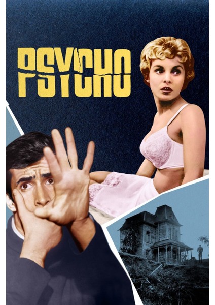 Psycho (1960) 2 Afiş - Poster ( Folyo ) - Afiş - POSTER-5216 ( 70 cm x 100 cm )
