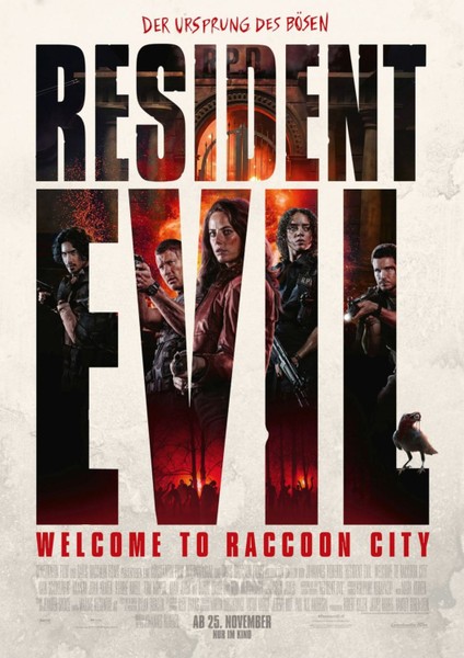 Resident Evil Welcome To Raccoon City (2021) 4 Afiş - Poster ( Folyo ) - Afiş - POSTER-5420 ( 70 cm x 100 cm )