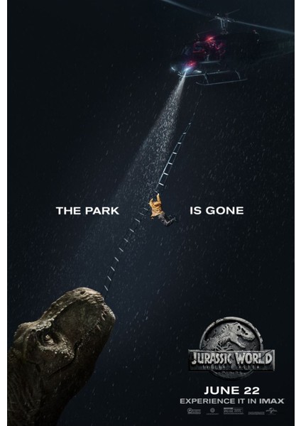 Jurassic World Fallen Kingdom (2018) 5 ( Folyo ) - Afiş - POSTER-4068 ( 70 cm x 100 cm )