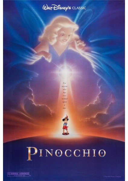 Pinocchio (1940) 3 ( Folyo ) - Afiş - POSTER-5047 ( 70 cm x 100 cm )