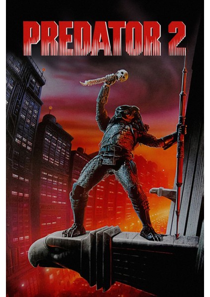 Predator 2 (1990) Afiş - Poster ( Folyo ) - Afiş - POSTER-5184 ( 70 cm x 100 cm )