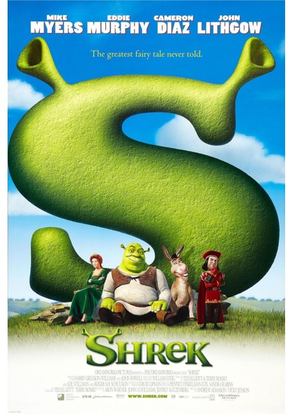 Shrek (2001) 0001 Afiş - Poster ( Folyo ) - Afiş - POSTER-5725 ( 70 cm x 100 cm )