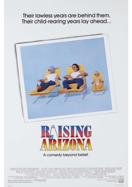 Raising Arizona (1987) Afiş - Poster ( Folyo ) - Afiş - POSTER-5275 ( 70 cm x 100 cm )