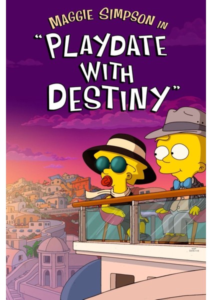 Maggie Simpson In Playdate With Destiny (2020) 1 ( Folyo ) - Afiş - POSTER-4458 ( 70 cm x 100 cm )