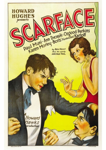 Scarface (1932) (Folyo / Afiş / Poster) 5595 ( 70 cm x 100 cm )