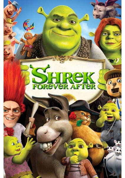 Shrek Forever After (2010) 0002 (Folyo / Afiş / Poster) 5735 ( 70 cm x 100 cm )