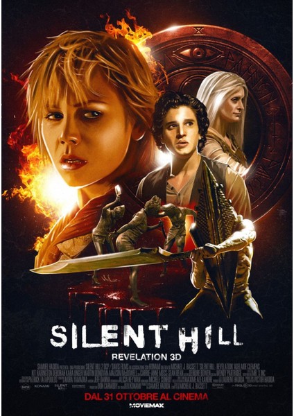 Silent Hill Revelation 3D (2012) 1 (Folyo / Afiş / Poster) 5743 ( 70 cm x 100 cm )