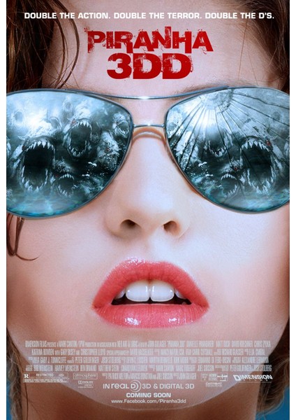 Piranha 3dd (2012) 1 (Folyo / Afiş / Poster) 5062 ( 70 cm x 100 cm )