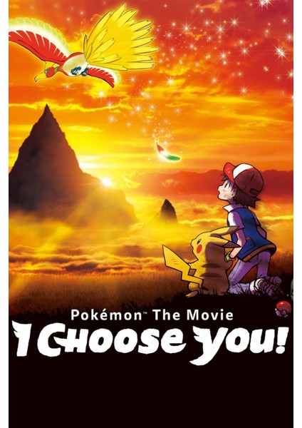 Pokemon The Movie I Choose You! (2017) (Folyo / Afiş / Poster) 5143 ( 70 cm x 100 cm )