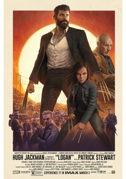 Logan (2017) 2 (Folyo / Afiş / Poster) 4368 ( 70 cm x 100 cm )