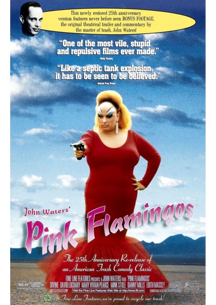 Pink Flamingos (1972) (Folyo / Afiş / Poster) 5042 ( 70 cm x 100 cm )