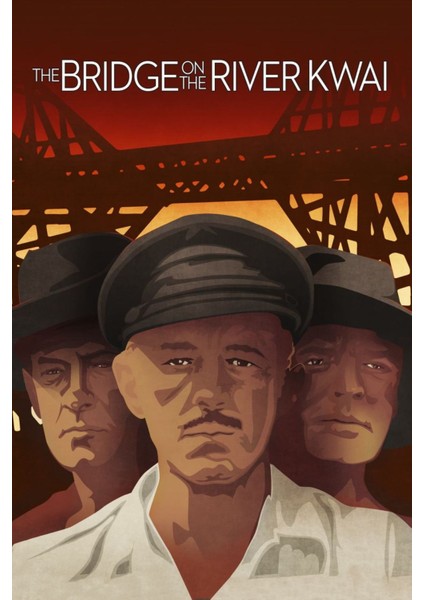 The Bridge On The River Kwai (1957) (Folyo / Afiş / Poster) 6667 ( 70 cm x 100 cm )