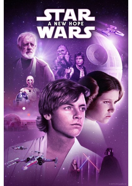 Star Wars (1977) 0008 (Folyo / Afiş / Poster) 6083 ( 70 cm x 100 cm )