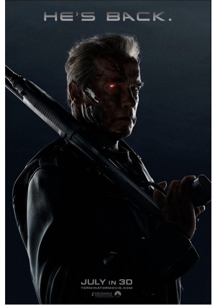 Terminator Genisys (2015) (Folyo / Afiş / Poster) 6447 ( 70 cm x 100 cm )