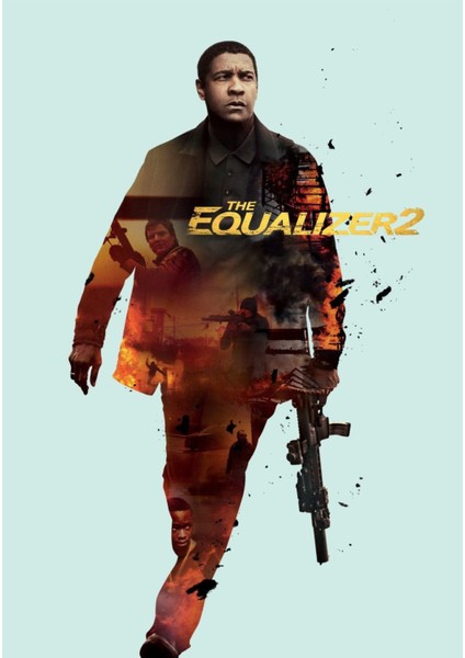 The Equalizer 2 (2018) 9 (Folyo / Afiş / Poster) 6832 ( 70 cm x 100 cm )