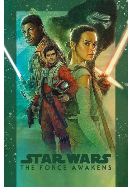 Star Wars The Force Awakens (2015) 14 (Folyo / Afiş / Poster) 6140 ( 70 cm x 100 cm )