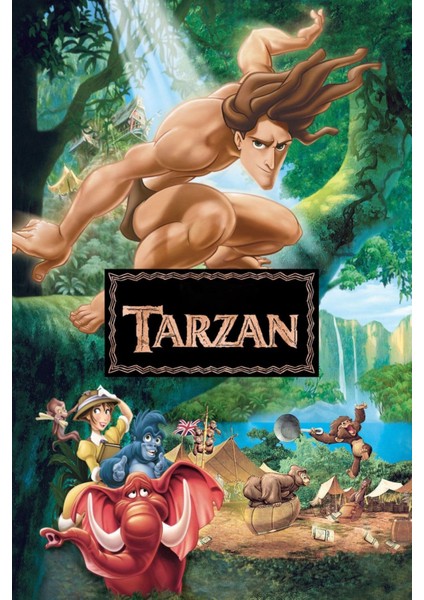Tarzan (1999) 10 (Folyo / Afiş / Poster) 6361 ( 70 cm x 100 cm )