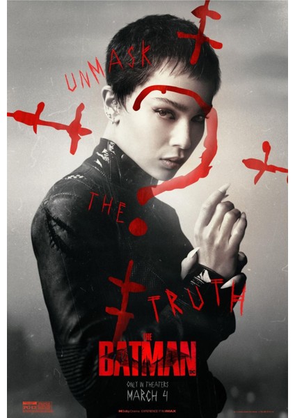 The Batman (2022) 0007 (Folyo / Afiş / Poster) 6565 ( 70 cm x 100 cm )