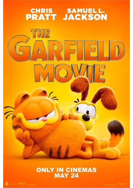 The Garfield Movie (2024) 0001 Afiş - Poster ( Folyo ) - Afiş - POSTER-6994 ( 70 cm x 100 cm )