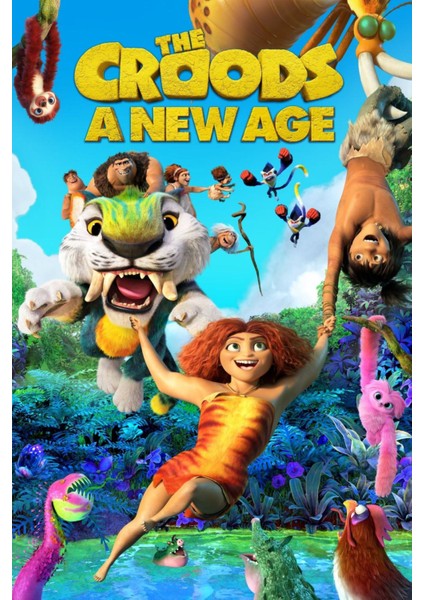 The Croods A New Age (2020) 2 Afiş - Poster ( Folyo ) - Afiş - POSTER-6726 ( 70 cm x 100 cm )