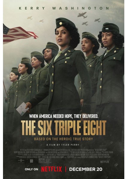 The Six Triple Eight (2024) 0001 Afiş - Poster ( Folyo ) - Afiş - POSTER-7867 ( 70 cm x 100 cm )