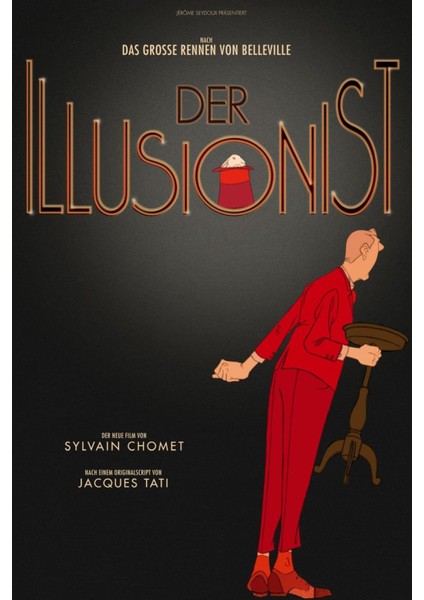 The Illusionist (2010) Afiş - Poster ( Folyo ) - Afiş - POSTER-7269 ( 70 cm x 100 cm )