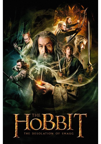 The Hobbit The Desolation Of Smaug (2013) 10 Afiş - Poster ( Folyo ) - Afiş - POSTER-7179 ( 70 cm x 100 cm )