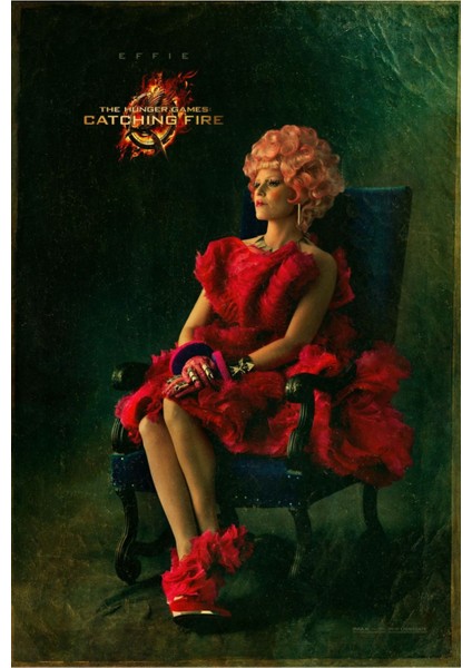 The Hunger Games Catching Fire (2013) 1 Afiş - Poster ( Folyo ) - Afiş - POSTER-7200 ( 70 cm x 100 cm )