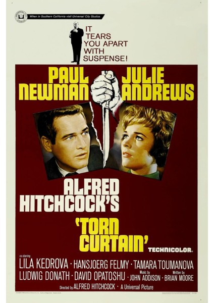 Torn Curtain (1966) Afiş - Poster ( Folyo ) - Afiş - POSTER-8294 ( 70 cm x 100 cm )