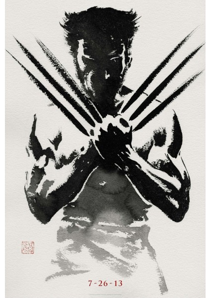 The Wolverine (2013) Afiş - Poster ( Folyo ) - Afiş - POSTER-8100 ( 70 cm x 100 cm )