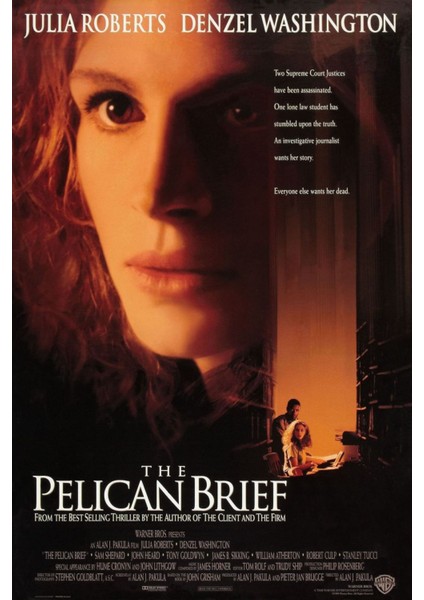The Pelican Brief (1993) Afiş - Poster ( Folyo ) - Afiş - POSTER-7728 ( 70 cm x 100 cm )