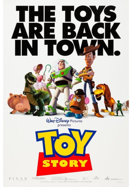 Toy Story (1995) 2 Afiş - Poster ( Folyo ) - Afiş - POSTER-8305 ( 70 cm x 100 cm )