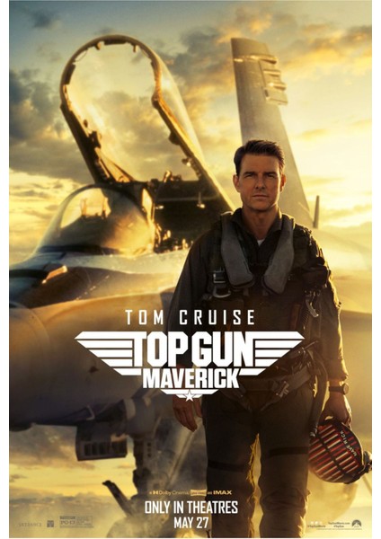 Top Gun Maverick (2022) 0003 Afiş - Poster ( Folyo ) - Afiş - POSTER-8285 ( 70 cm x 100 cm )