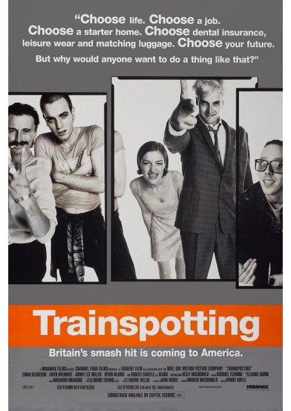 Trainspotting (1996) Afiş - Poster ( Folyo ) - Afiş - POSTER-8330 ( 70 cm x 100 cm )