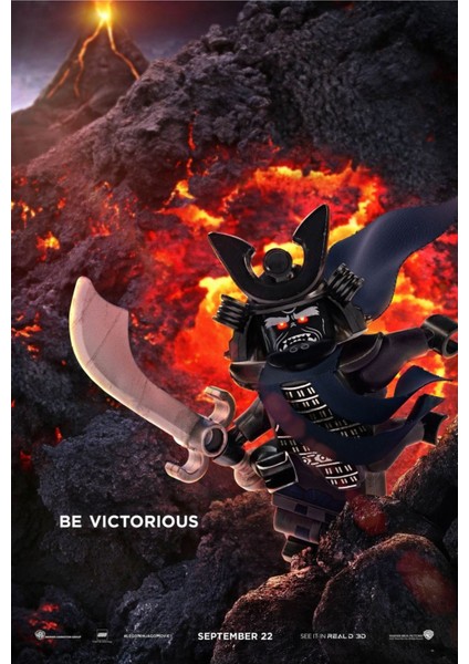 The L.e.g.o Ninjago Movie 2017 12 ( 70 cm x 100 cm )