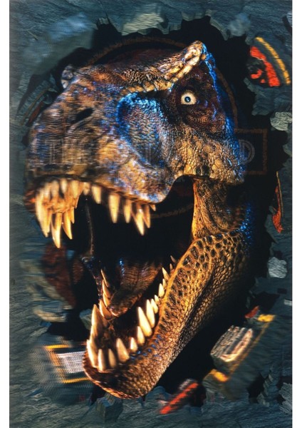 The Lost World Jurassic Park (1997) 5 Afiş - Poster ( Folyo ) - Afiş - POSTER-7521 ( 70 cm x 100 cm )