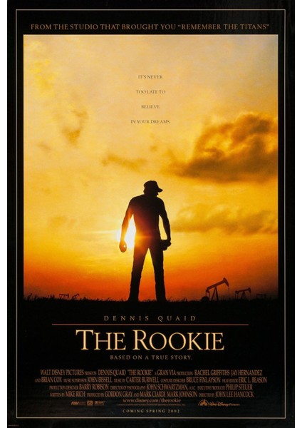 The Rookie (2002) Afiş - Poster ( Folyo ) - Afiş - POSTER-7819 ( 70 cm x 100 cm )