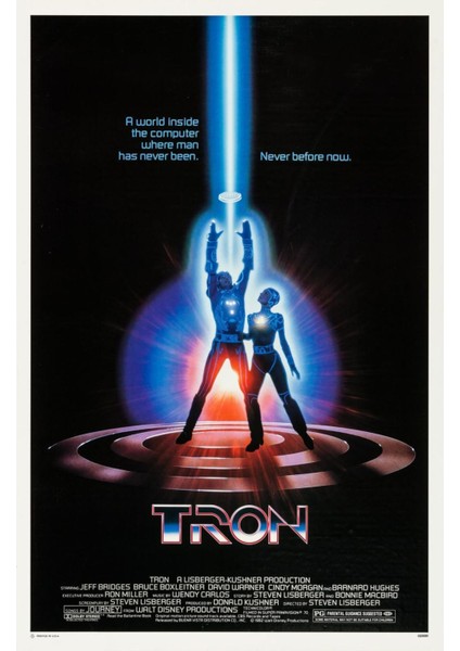 Tron (1982) Afiş - Poster ( Folyo ) - Afiş - POSTER-8446 ( 70 cm x 100 cm )